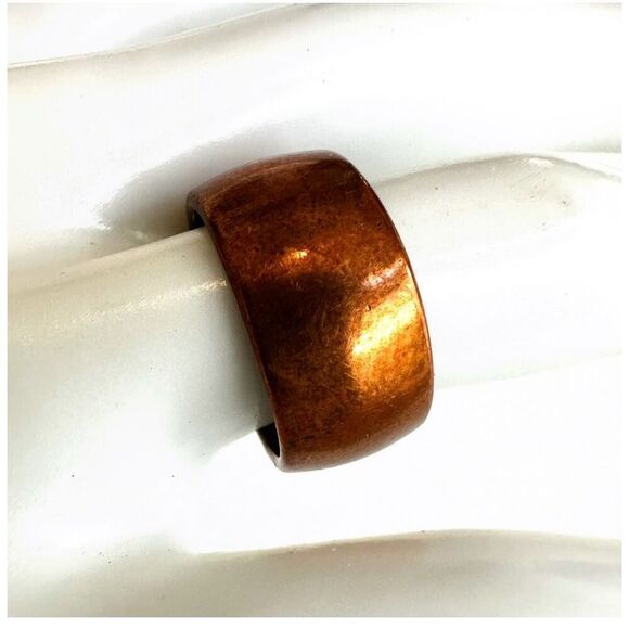 Guess copper wide band ring - Picture 4 of 7